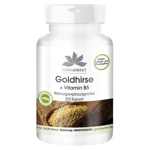 Golden Millet + Vitamin B5 + L-cysteine