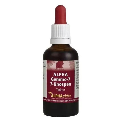 Grapevine, black alder, black poplar, rye, mountain pine, weeping willow, juniper, GEMMO-7-7 buds seasoning