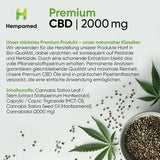 HEMPAMED CBD Premium Mouth Oil 20%