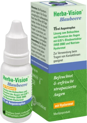 HERBA-VISION blueberry eye drops UK