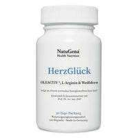 HERZGLÜCK L-Arginine+Hawthorn, bergamot Capsules