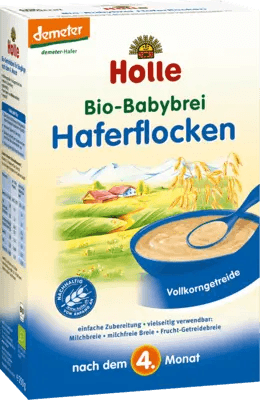 HOLLE organic baby porridge oatmeal
