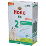 HOLLE organic follow-on milk 2 based on goat's milk powder UK