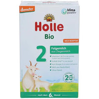 HOLLE organic follow-on milk 2 based on goat's milk powder UK