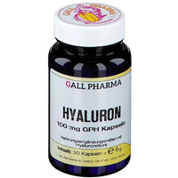 HYALURON, hyaluronic acid 100 mg GPH capsules UK