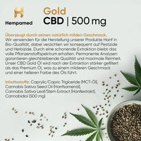 Hempamed Gold CBD Oil 5%