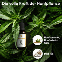 Hempamed Gold CBD Oil 5%