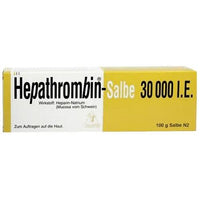 Heparin sodium pork, HEPATHROMBIN ointment 30,000 UK