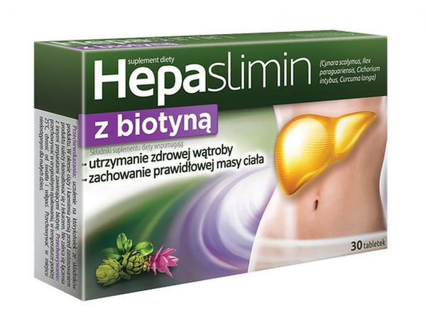 Hepaslimin with biotin