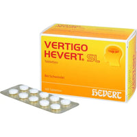Home remedy for dizziness, VERTIGO HEVERT SL tablets