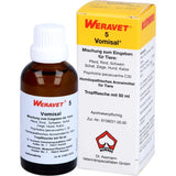 Homeopathic medicine for animals for bronchitis and hyperemesis Weravet® 5 Vomisal®