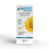 Honey and the plant-based, GRINTUSS Adult Cough Syrup