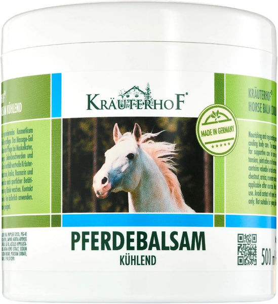 Horse chestnut, mint, rosemary, arnica extracts, HORSE OINTMENT cooling