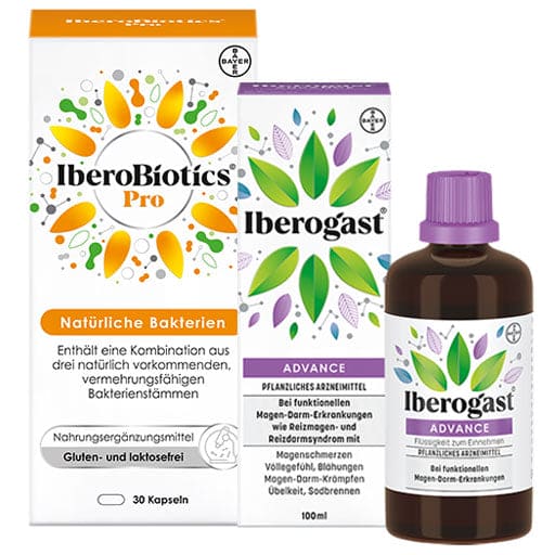 IBEROGAST ADVANCE 100ML + IBEROBIOTICS PRO SAVING SET