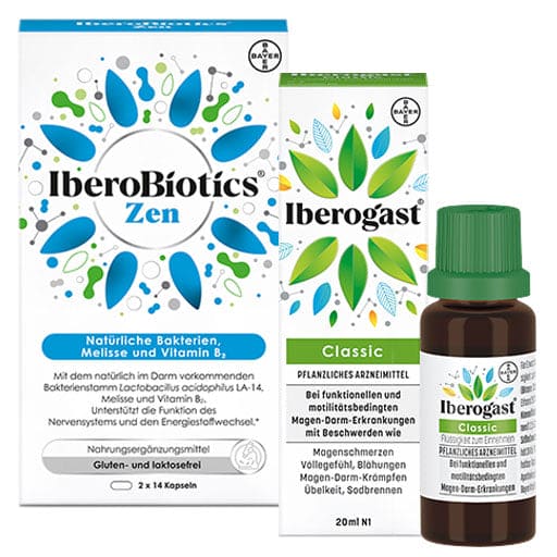 IBEROGAST CLASSIC 20ML + IBEROBIOTICS ZEN SAVING SET