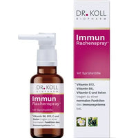 IMMUNE THROAT SPRAY Dr.Koll Gemmo Complex Vit.B6 B12