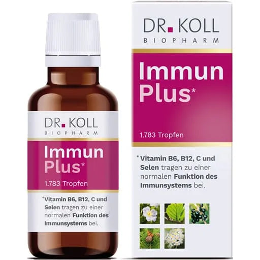 IMMUN PLUS Dr.Koll Gemmo Kompl.Vit.B6 B12 Selenium Tr