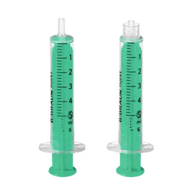 INJEKT Solo syringe 10 ml Luer eccentric syringes PVC-fr. UK