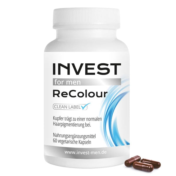 INVEST MEN ReColour with Melatine Capsules