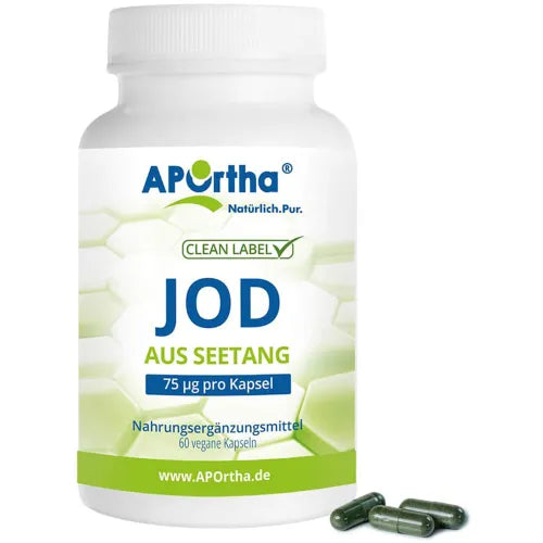 IODINE FROM Seaweed 75 µg Capsules