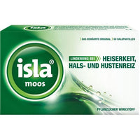 ISLA MOSS,dry mouth and sore throat pastilles