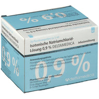 ISOTONIC NaCl 0.9% DELTAMEDICA Inf.-Lsg.Pl.Ampoules