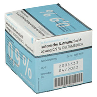 ISOTONIC NaCl 0.9% DELTAMEDICA Inf.-Lsg.Pl.Ampoules