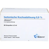 ISOTonic saline solution 0.9% Biokanol ampoules