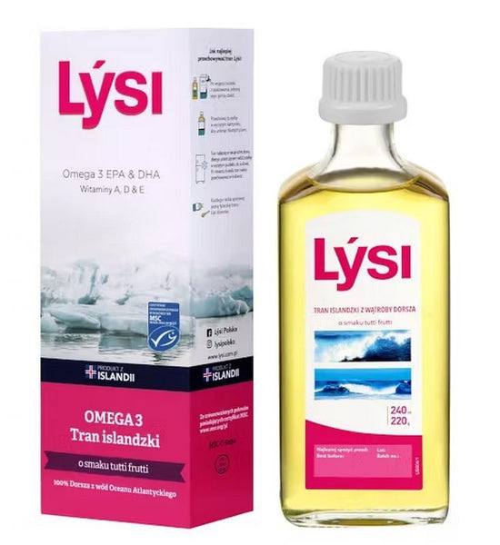 Icelandic cod liver oil with Tutti Frutti