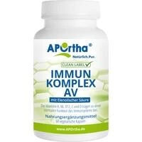 Immune Complex AV with olive leaf extract and echinacea capsules