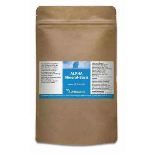 Important minerals, vitamin C, MINERAL-Basis Capsules