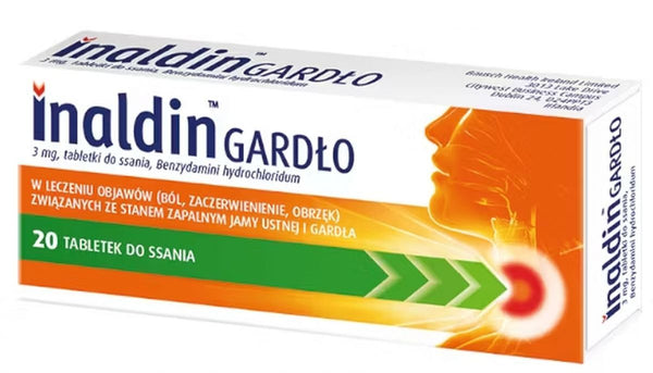 Inaldin Throat 3 mg 20 lozenges