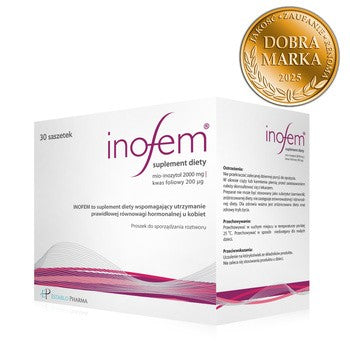 Inofem x 30 sachets, hormone imbalance in women, Mio-inositol, folic ...