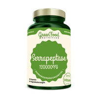 Inulin (chicory fiber), Greenfood Nutrition Serrapeptase 120000IU