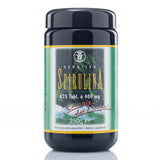 In violet glass: Hawaiian Spirulina 625 tablets