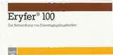 Iron(ii) sulfate, ERYFER 100 hard capsules UK