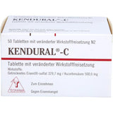 Iron(ii) sulfate, Extended time release vitamin c, KENDURAL C extended-release tablets