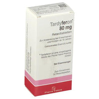 Iron deficiency, TARDYFERON Depot iron (II) sulfate 80 mg prolonged-release Reimport UK