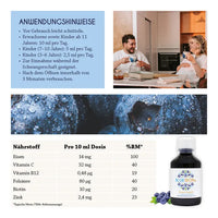 Iron supplement for children, Iron Liquid Oral Solution
