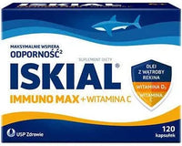 Iskial Immuno Max + Vitamin C x 120 capsules