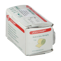 JODOTAMP tamponade strips 5 cmx5 m single pack. 1 pc