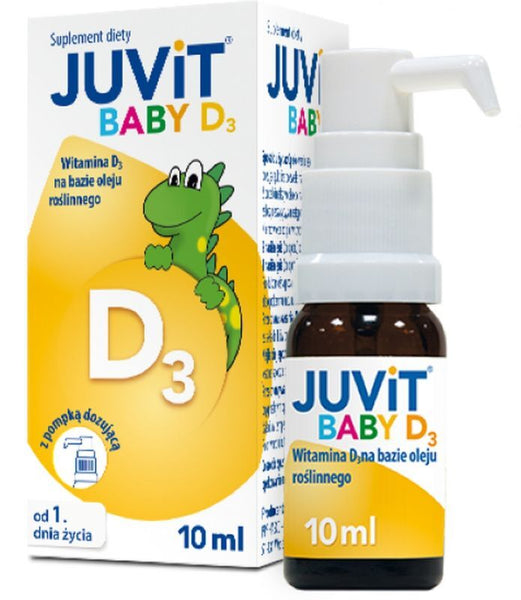 JUVIT BABY D3 drops 10ml, vitamin d3 drops, liquid vitamin d3 UK