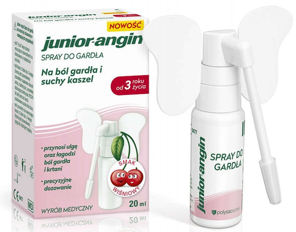 Junior-Angin Throat Spray from 3 years of age