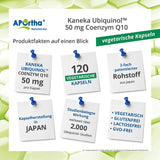 KANEKA Ubiquinol 50 mg Coenzyme Q10 vegetarian