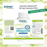 KANEKA Ubiquinol 50 mg Coenzyme Q10 vegetarian