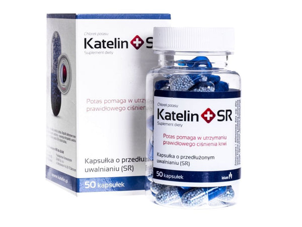 Katelin + x 50 capsules, potassium chloride