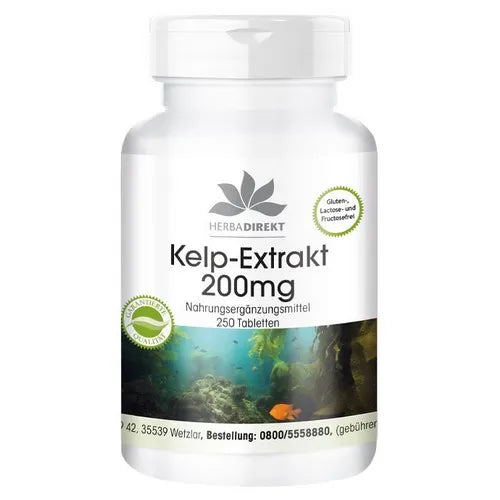 Kelp extract 200mg