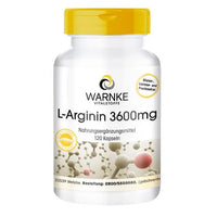 L-ARGININE 3600 mg capsules 120 pcs