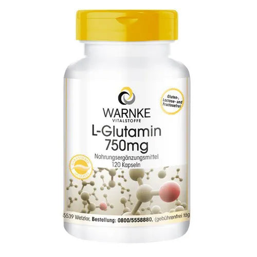 L-GLUTAMINE 750 mg capsules