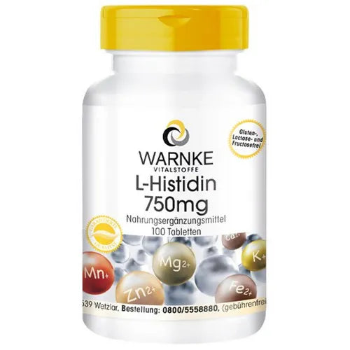 L-Histidine 750mg